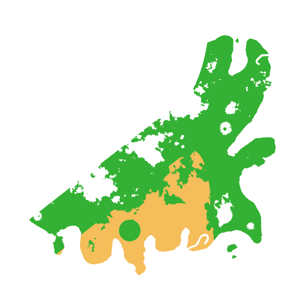 Biome Rust Map: Procedural Map, Size: 3600, Seed: 748564484