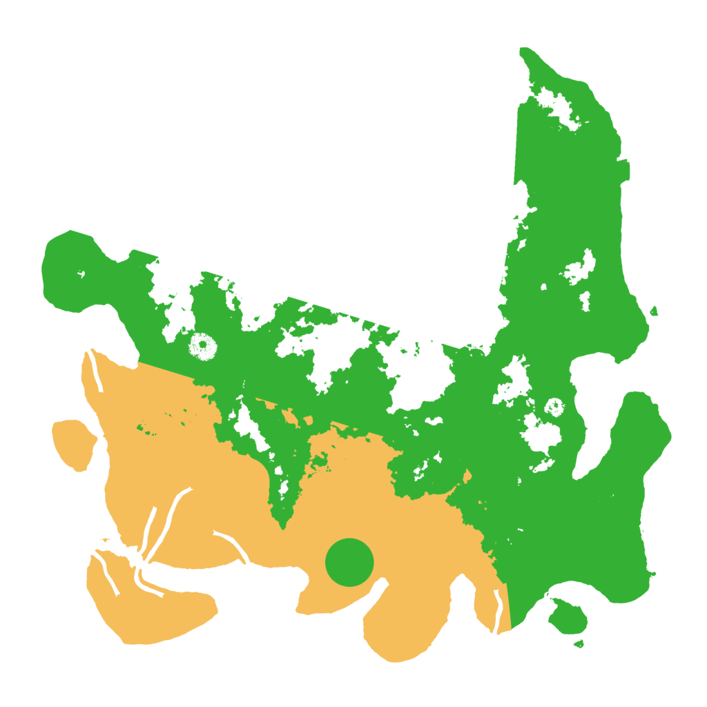 Biome Rust Map: Procedural Map, Size: 3850, Seed: 67569207