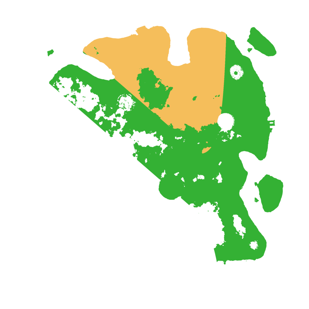 Biome Rust Map: Procedural Map, Size: 3400, Seed: 32010021
