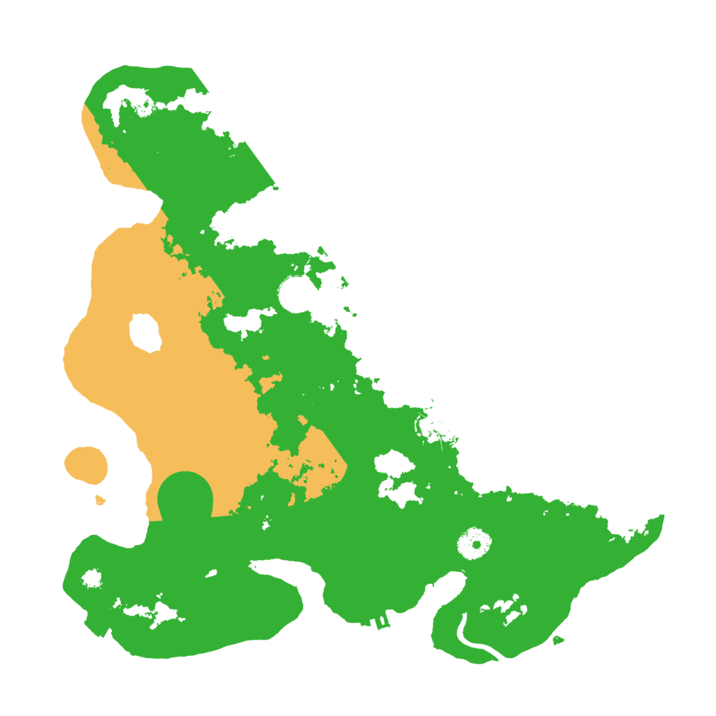Biome Rust Map: Procedural Map, Size: 3400, Seed: 58568078