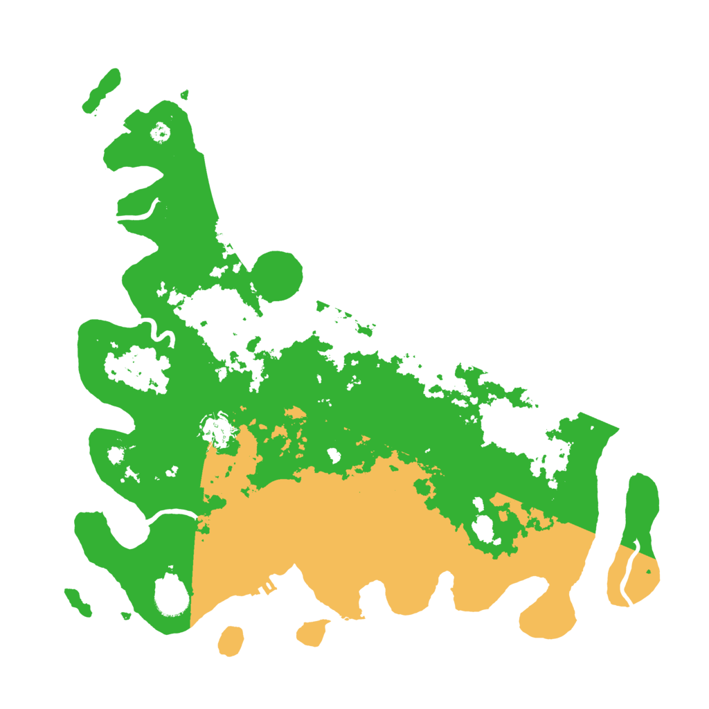 Biome Rust Map: Procedural Map, Size: 3750, Seed: 25123304