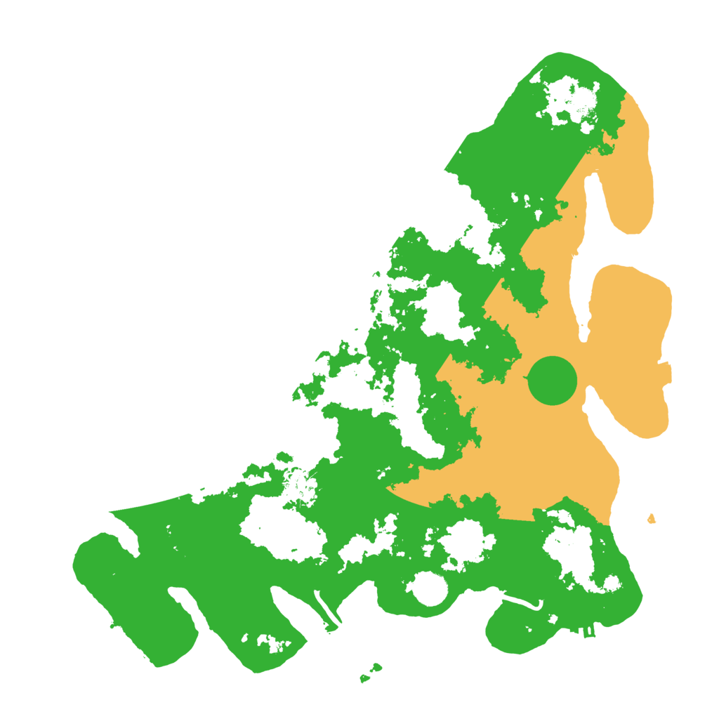 Biome Rust Map: Procedural Map, Size: 3850, Seed: 32979358