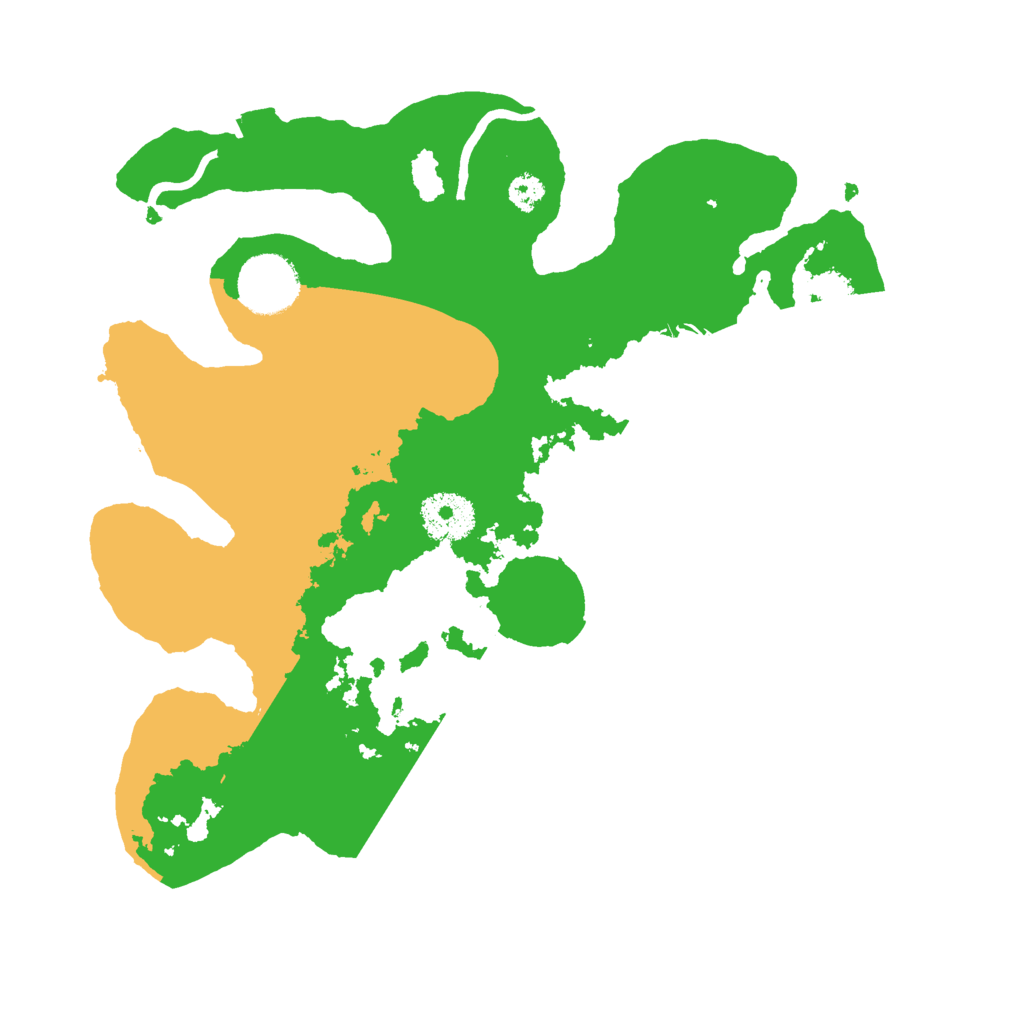 Biome Rust Map: Procedural Map, Size: 3000, Seed: 61169