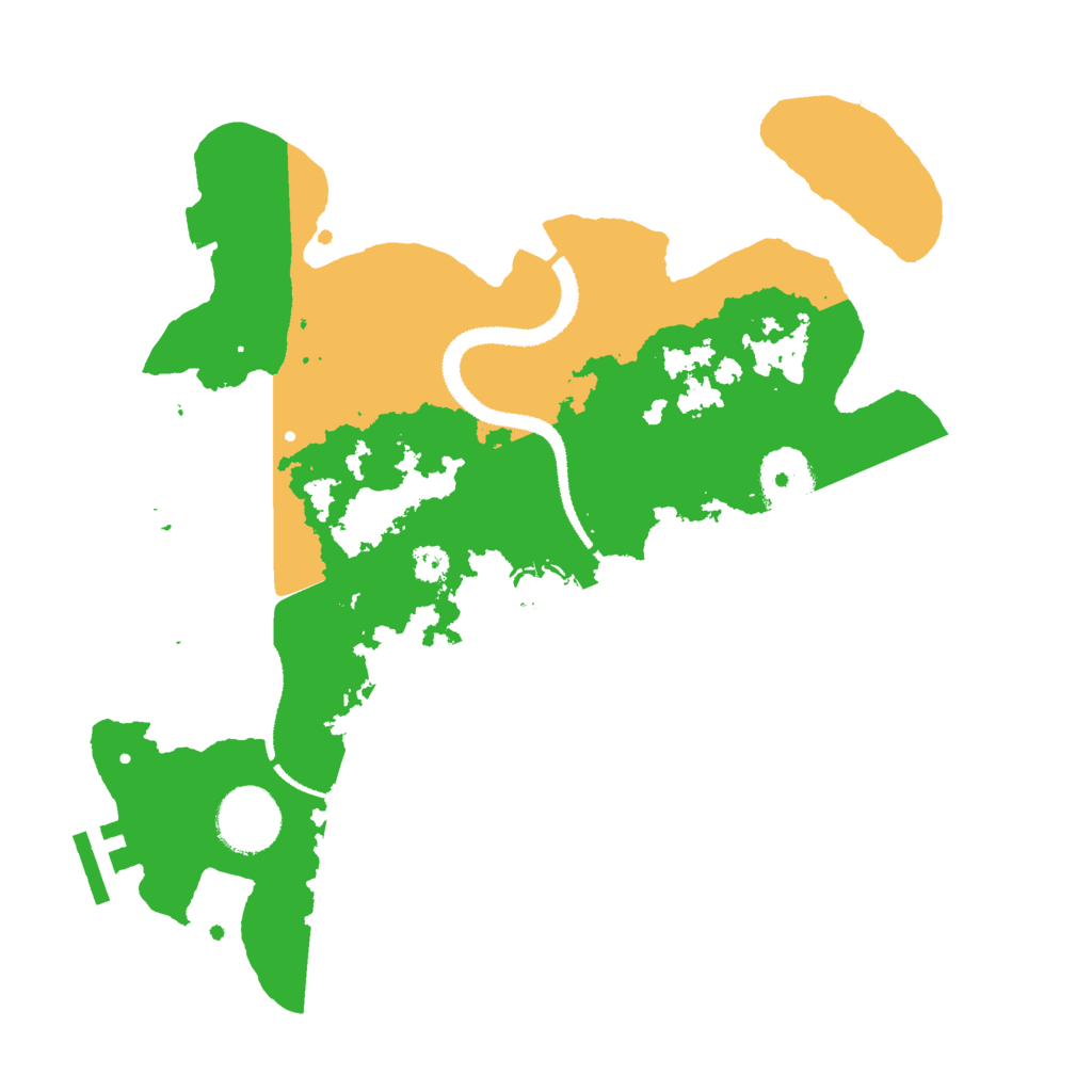 Biome Rust Map: Procedural Map, Size: 3000, Seed: 1570806262