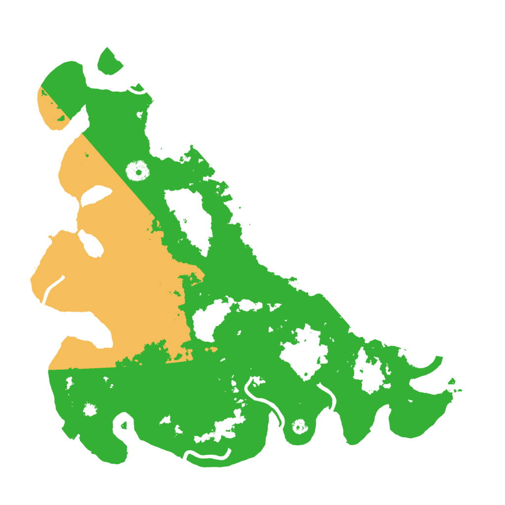 Biome Rust Map: Procedural Map, Size: 3500, Seed: 114128044