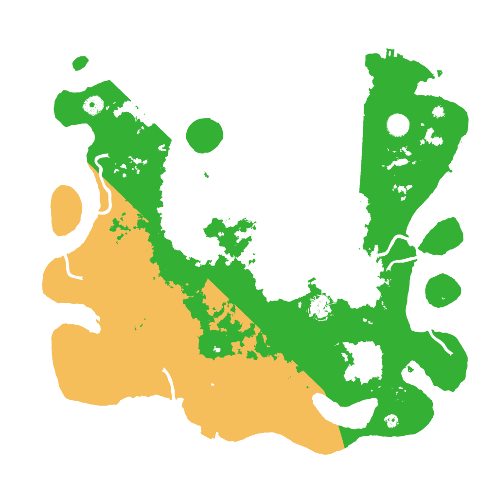 Biome Rust Map: Procedural Map, Size: 3850, Seed: 24748833
