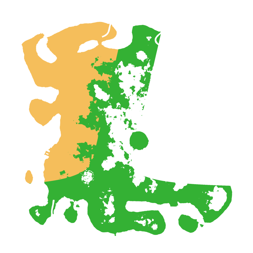 Biome Rust Map: Procedural Map, Size: 3750, Seed: 70201144