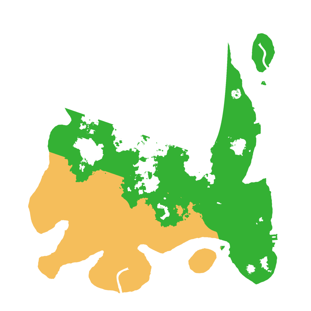 Biome Rust Map: Procedural Map, Size: 3250, Seed: 521268280