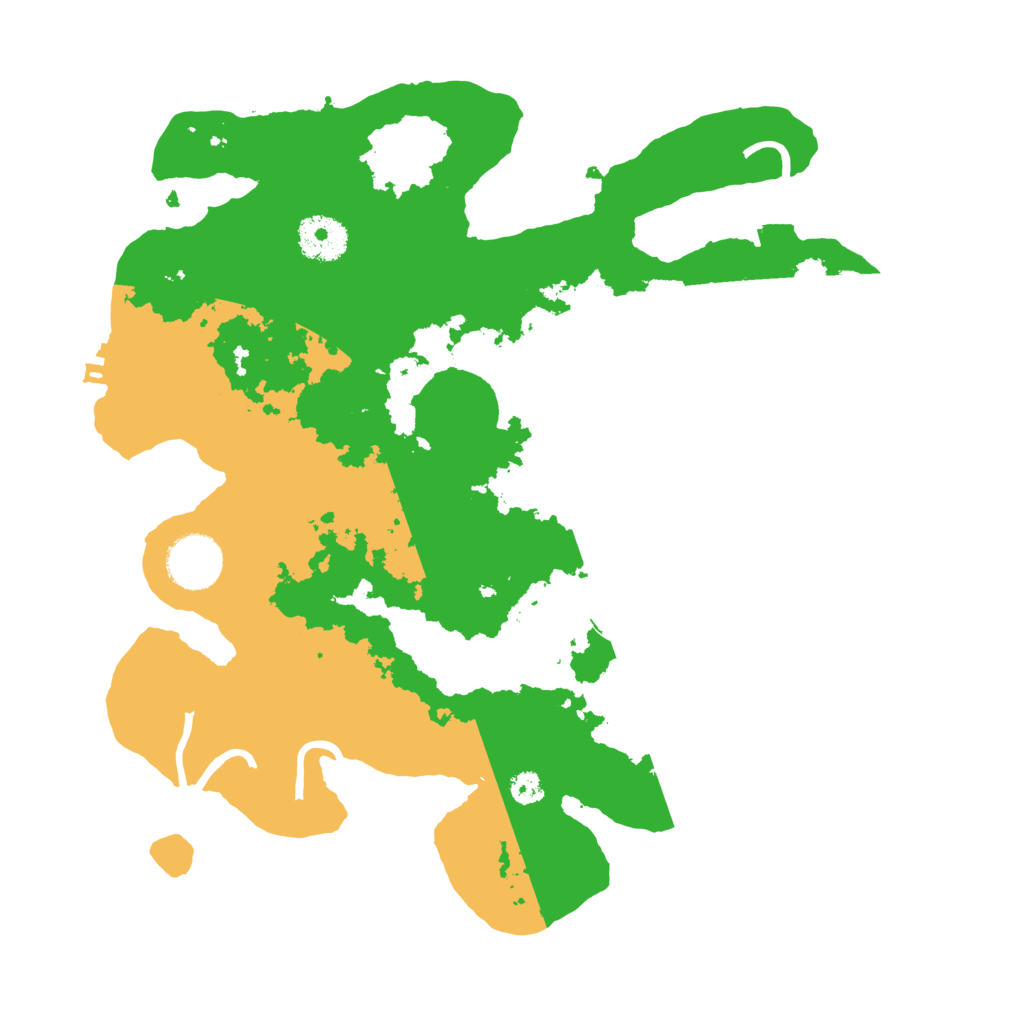 Biome Rust Map: Procedural Map, Size: 3250, Seed: 462815418