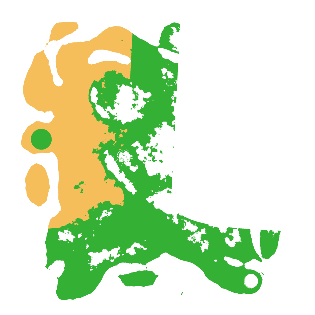 Biome Rust Map: Barren, Size: 4000, Seed: 605503