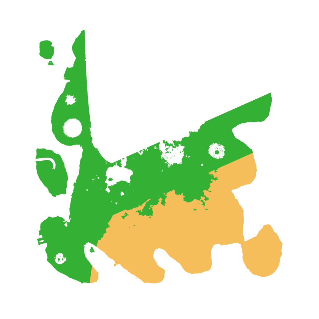 Biome Rust Map: Procedural Map, Size: 3000, Seed: 24604