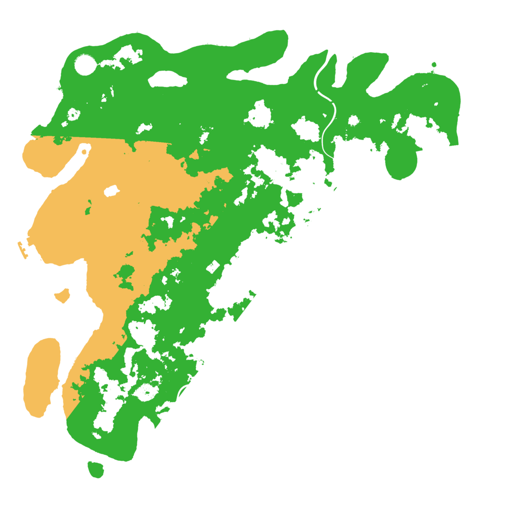 Biome Rust Map: Procedural Map, Size: 4250, Seed: 1997946712