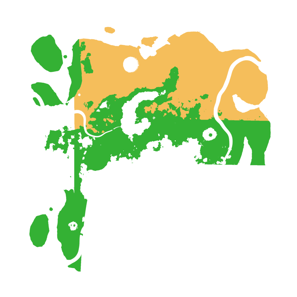 Biome Rust Map: Procedural Map, Size: 3400, Seed: 79456331