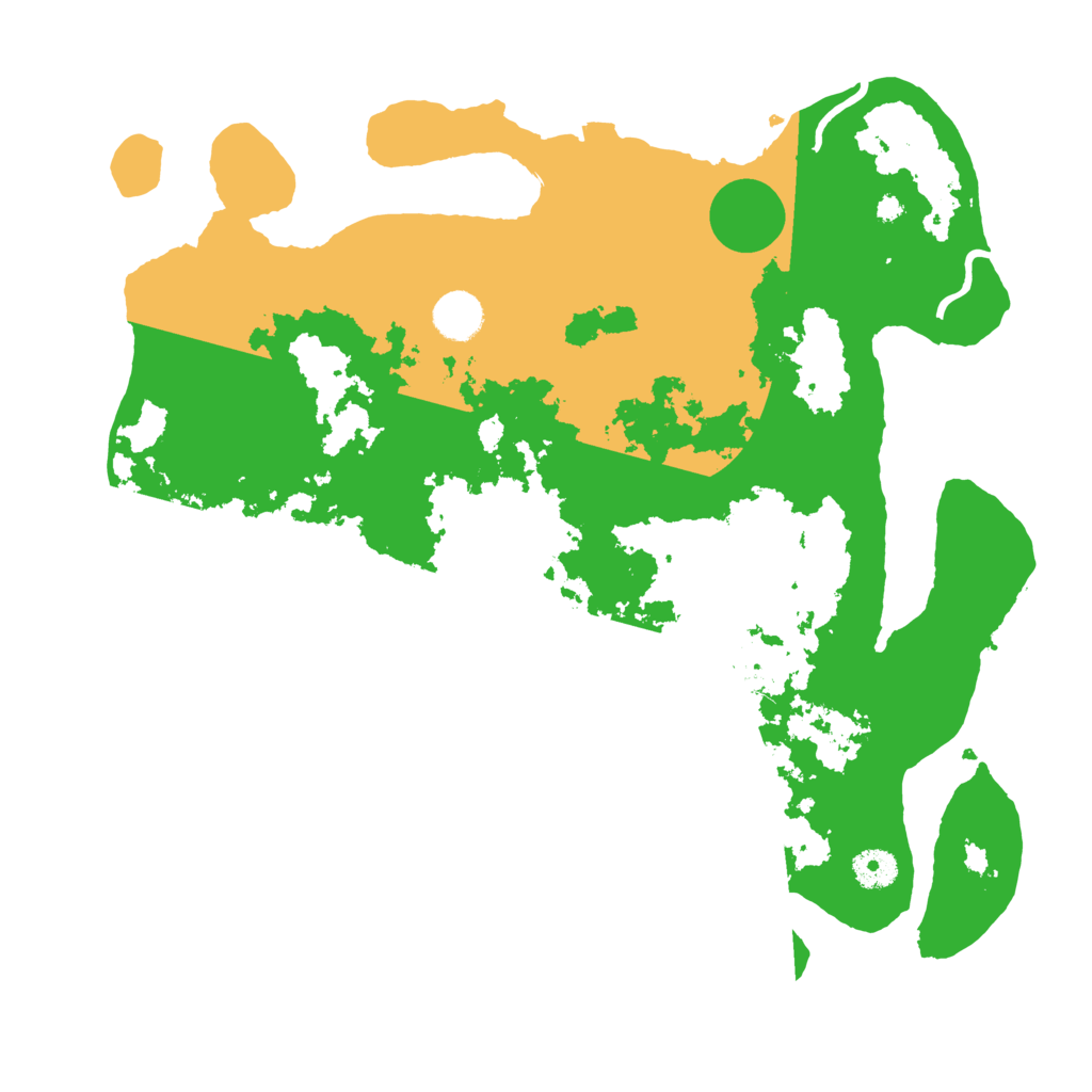 Biome Rust Map: Procedural Map, Size: 3900, Seed: 36120145