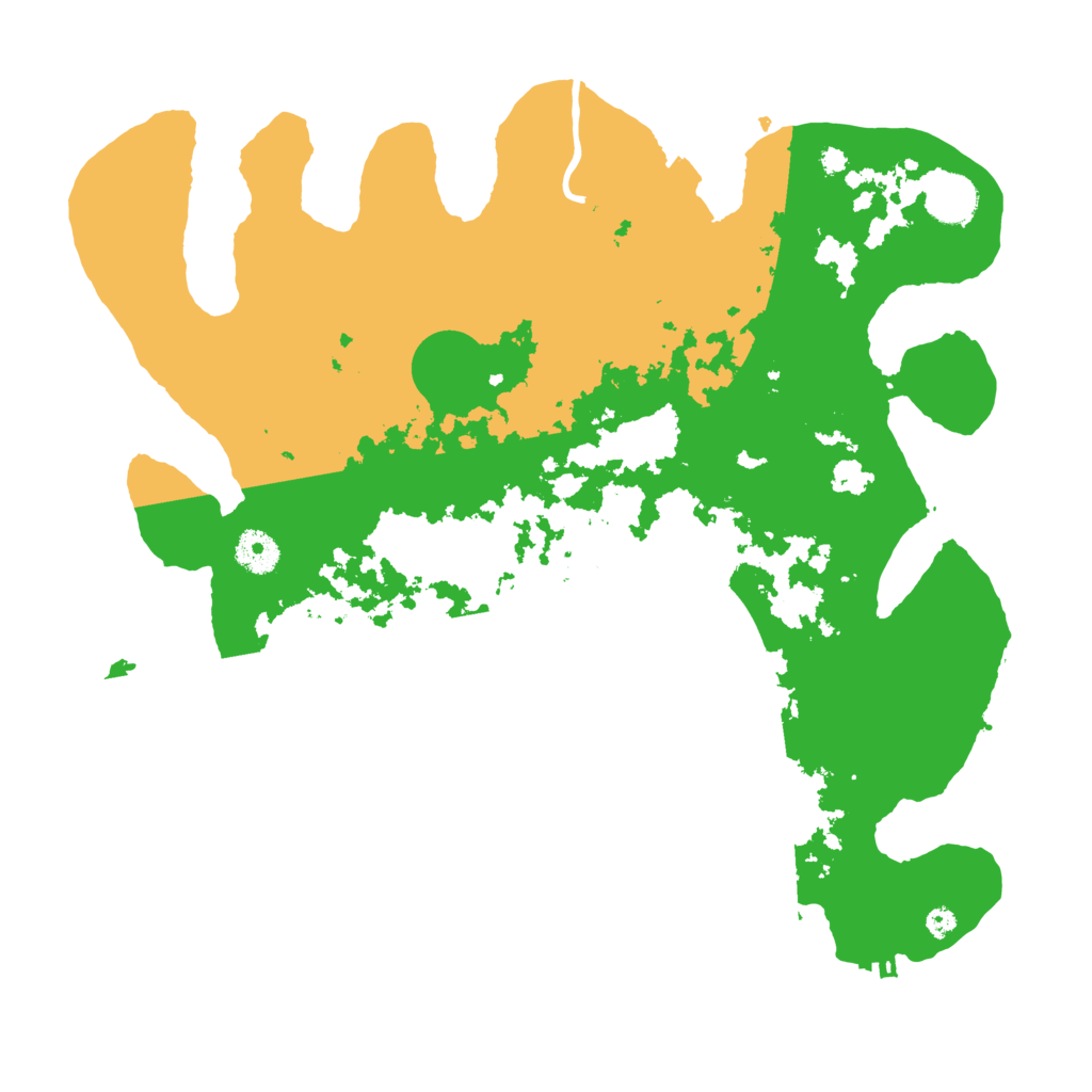 Biome Rust Map: Procedural Map, Size: 3800, Seed: 26200038