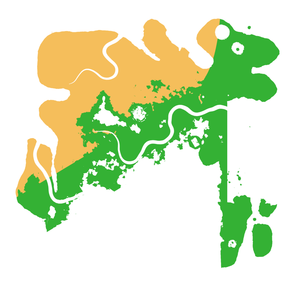 Biome Rust Map: Procedural Map, Size: 3750, Seed: 32557338