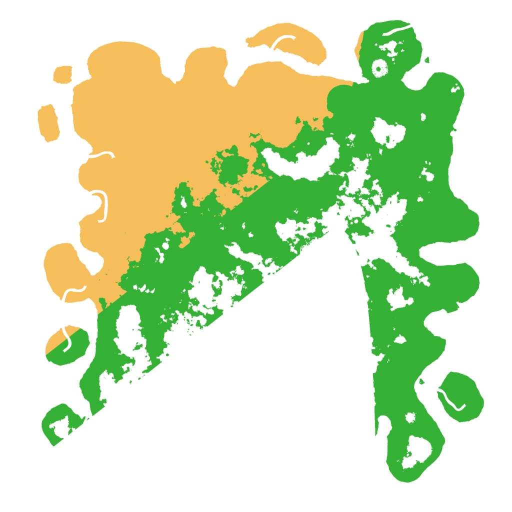 Biome Rust Map: Procedural Map, Size: 4500, Seed: 5183347