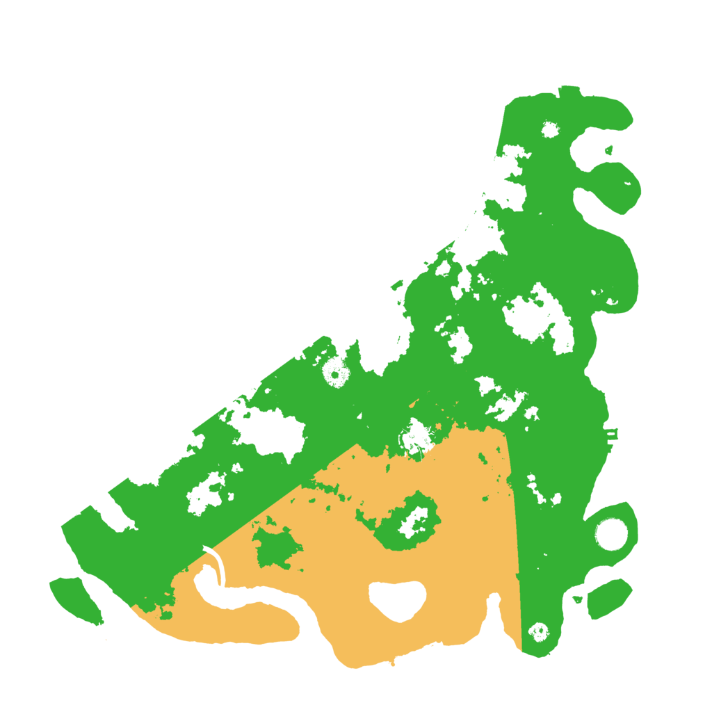 Biome Rust Map: Procedural Map, Size: 3900, Seed: 98186570