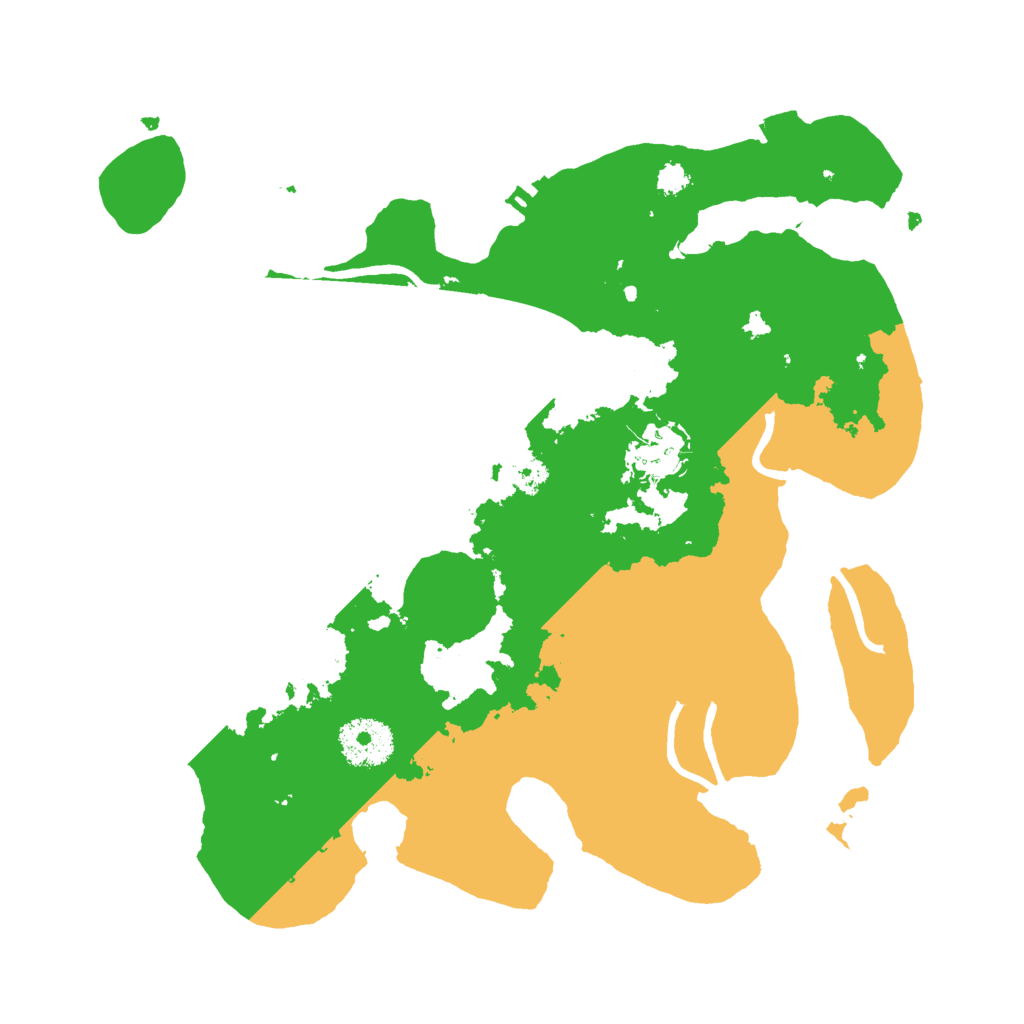 Biome Rust Map: Procedural Map, Size: 3000, Seed: 1193481596