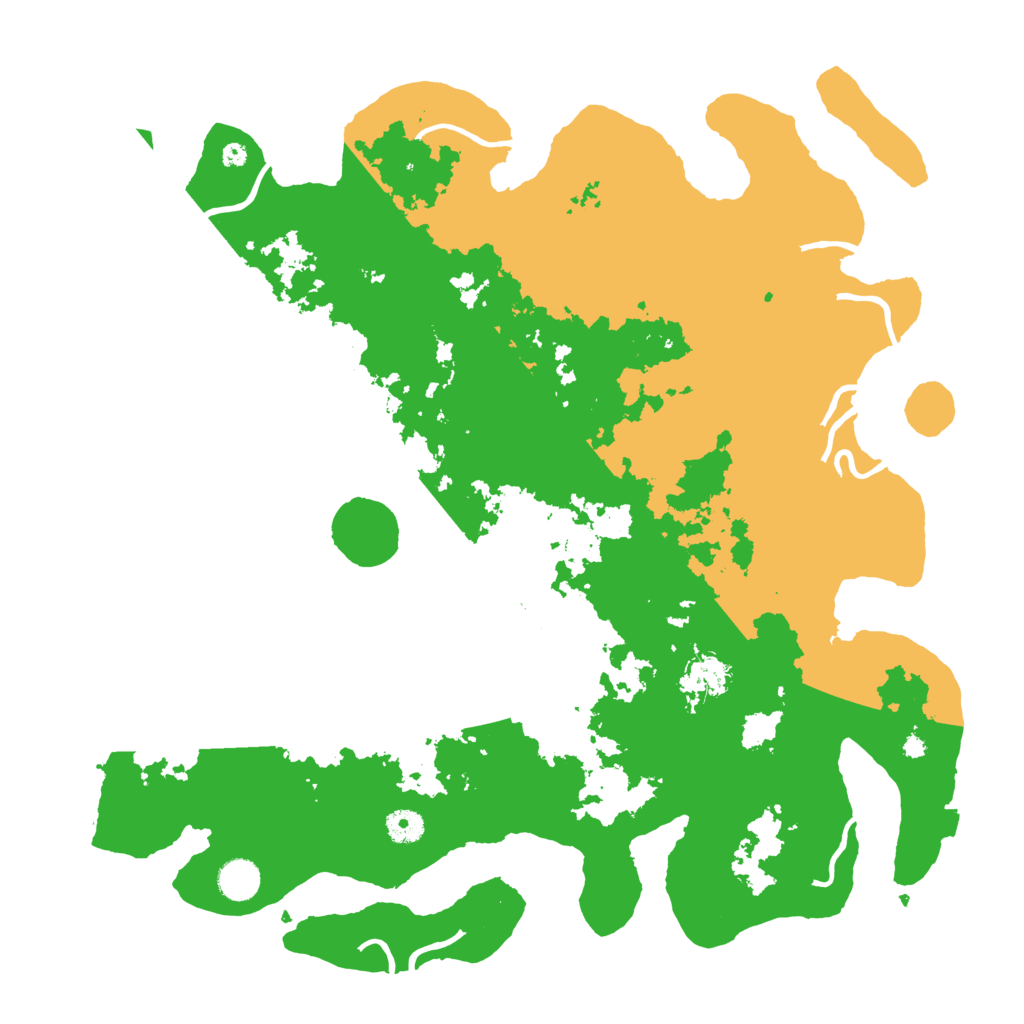Biome Rust Map: Procedural Map, Size: 4300, Seed: 72741100