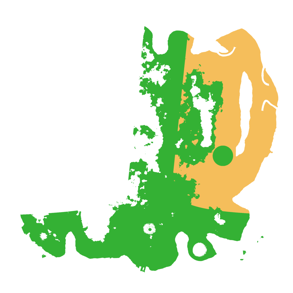 Biome Rust Map: Procedural Map, Size: 3800, Seed: 76199862