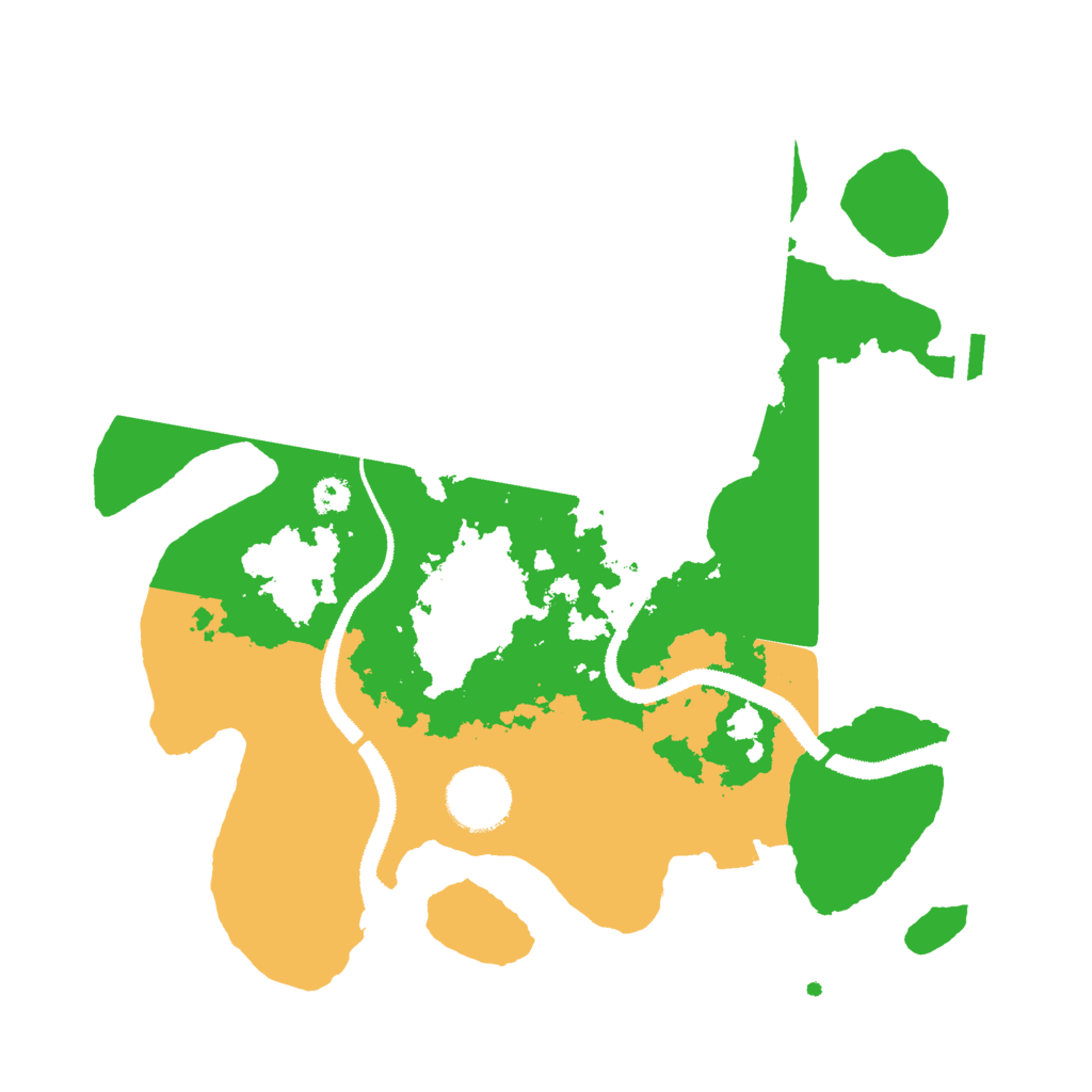 Biome Rust Map: Procedural Map, Size: 2969, Seed: 55636969