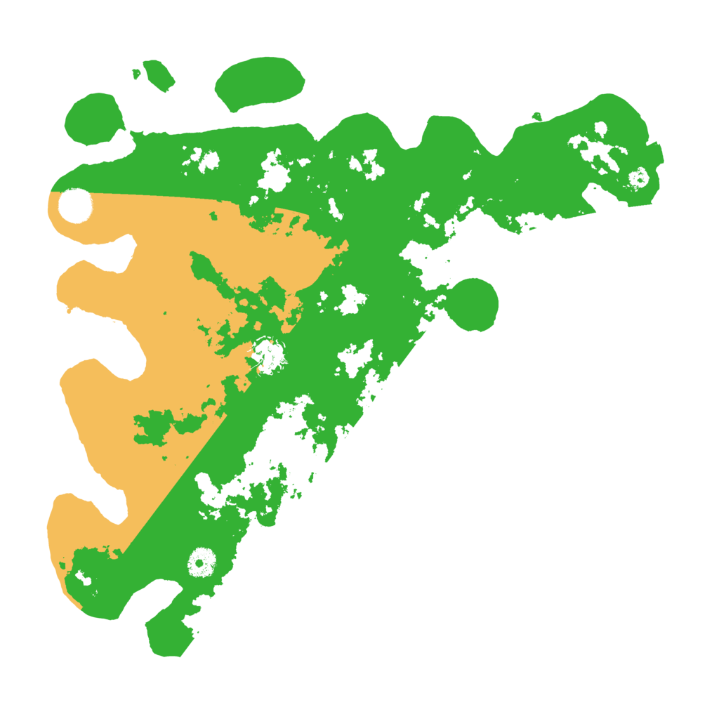 Biome Rust Map: Procedural Map, Size: 3700, Seed: 853300718