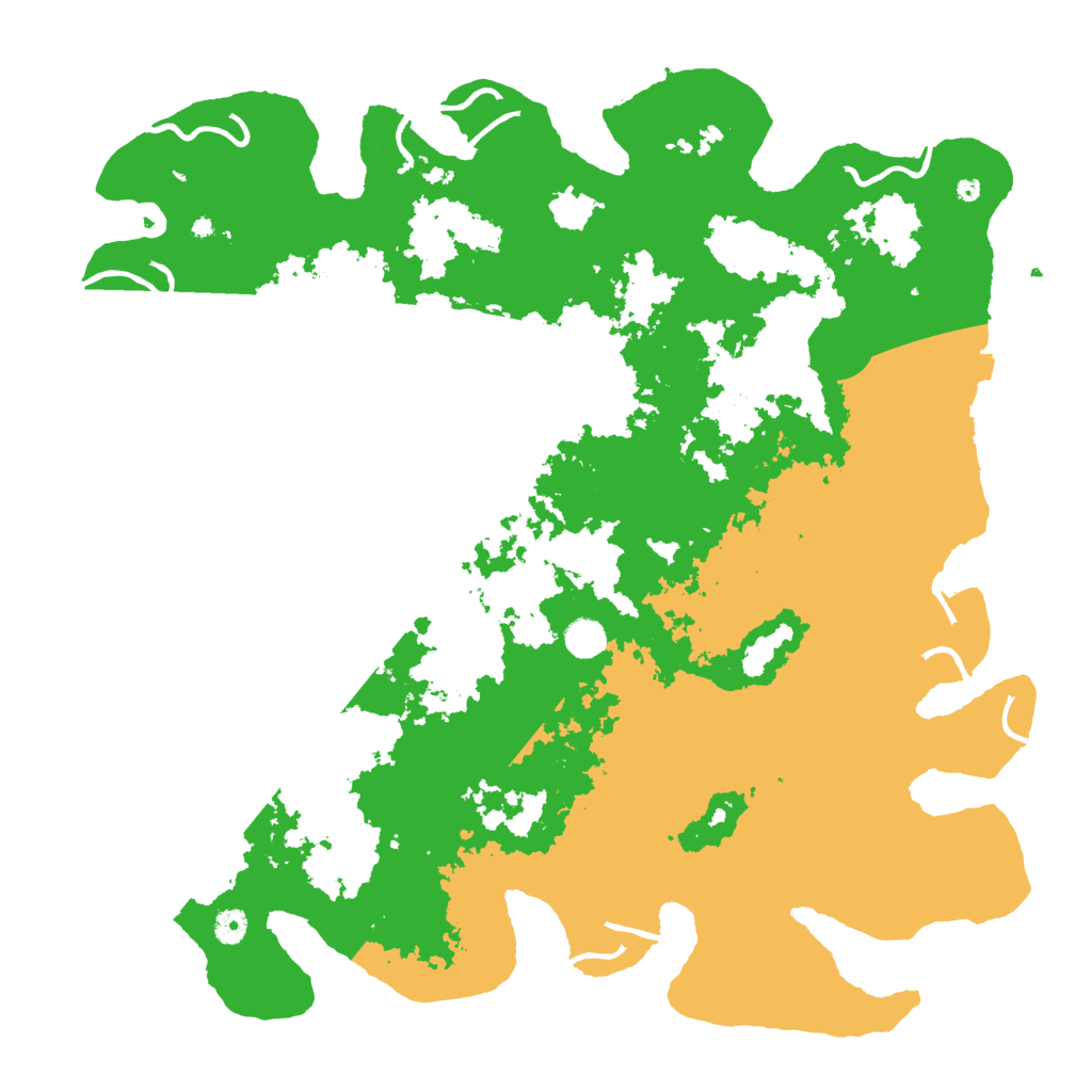 Biome Rust Map: Procedural Map, Size: 4800, Seed: 305642