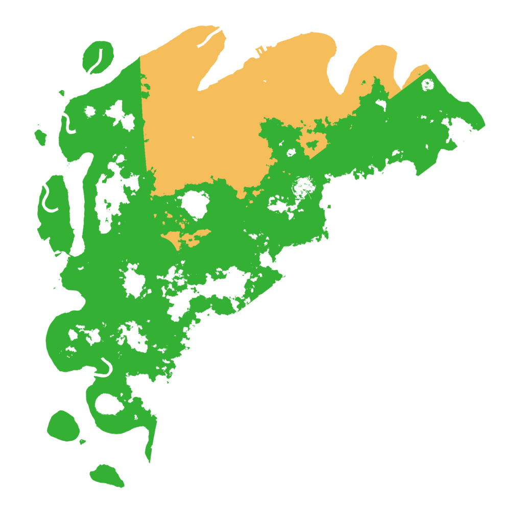 Biome Rust Map: Procedural Map, Size: 4400, Seed: 56319402