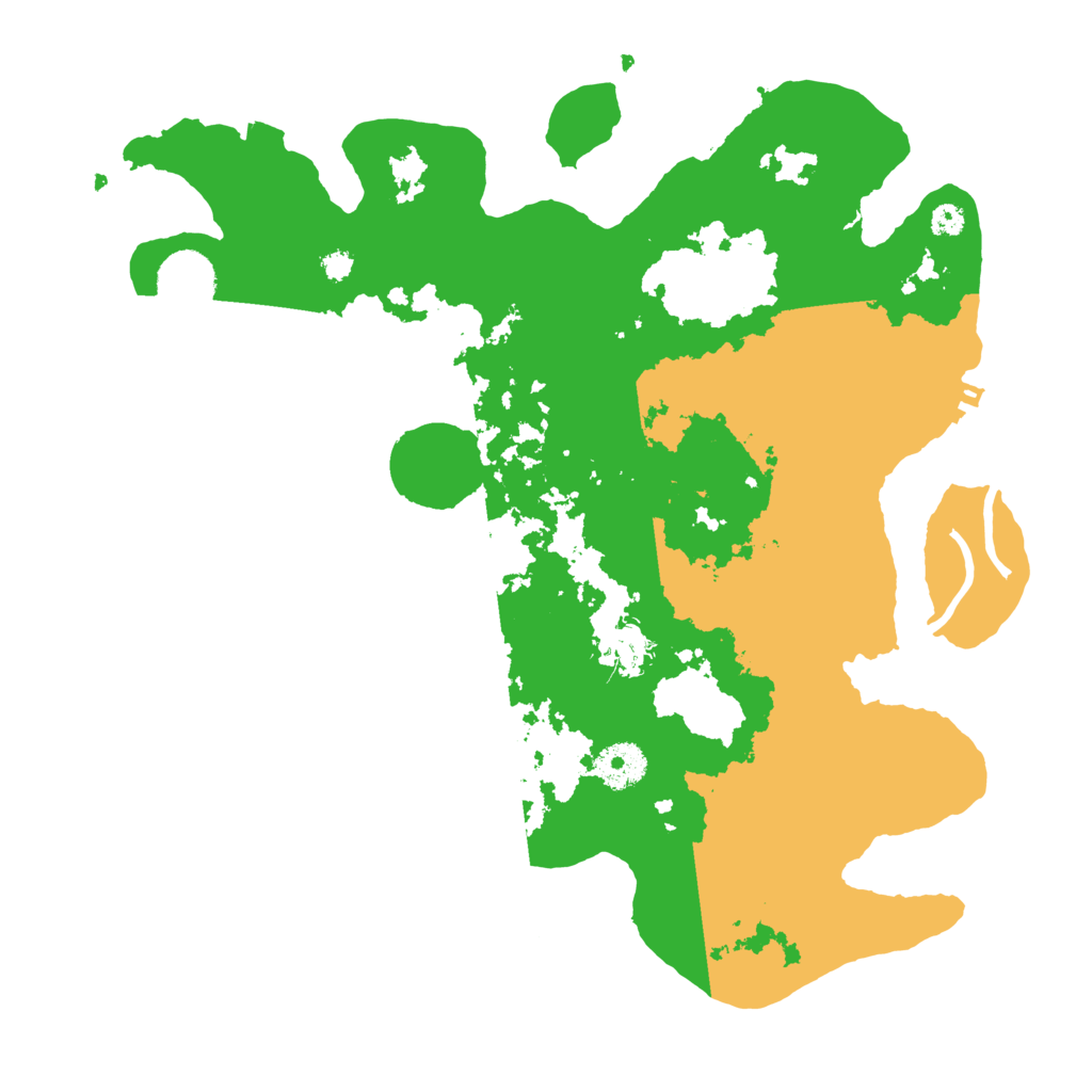 Biome Rust Map: Procedural Map, Size: 3400, Seed: 26891305