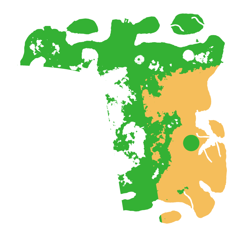 Biome Rust Map: Procedural Map, Size: 3950, Seed: 36362714