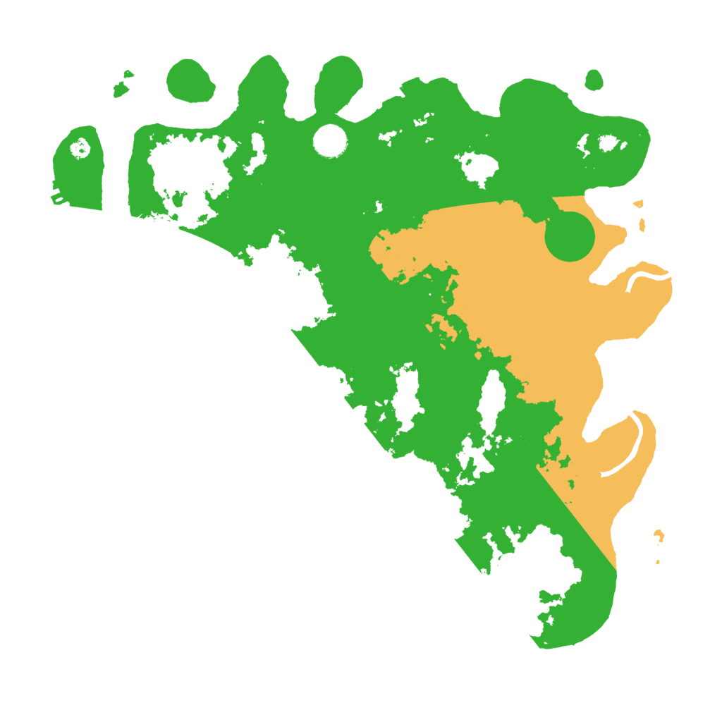 Biome Rust Map: Procedural Map, Size: 3800, Seed: 98294083