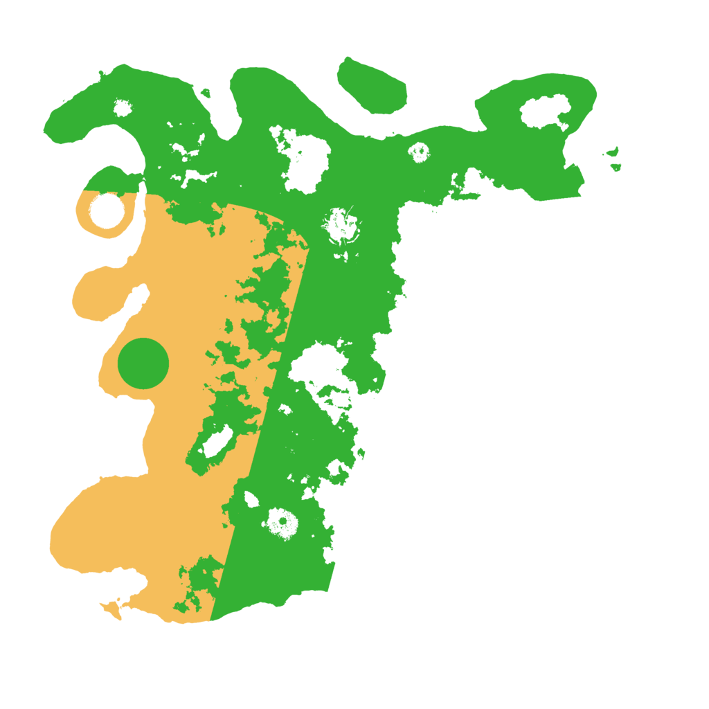 Biome Rust Map: Procedural Map, Size: 3650, Seed: 44845508