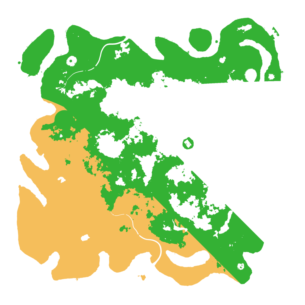 Biome Rust Map: Procedural Map, Size: 4500, Seed: 196047120