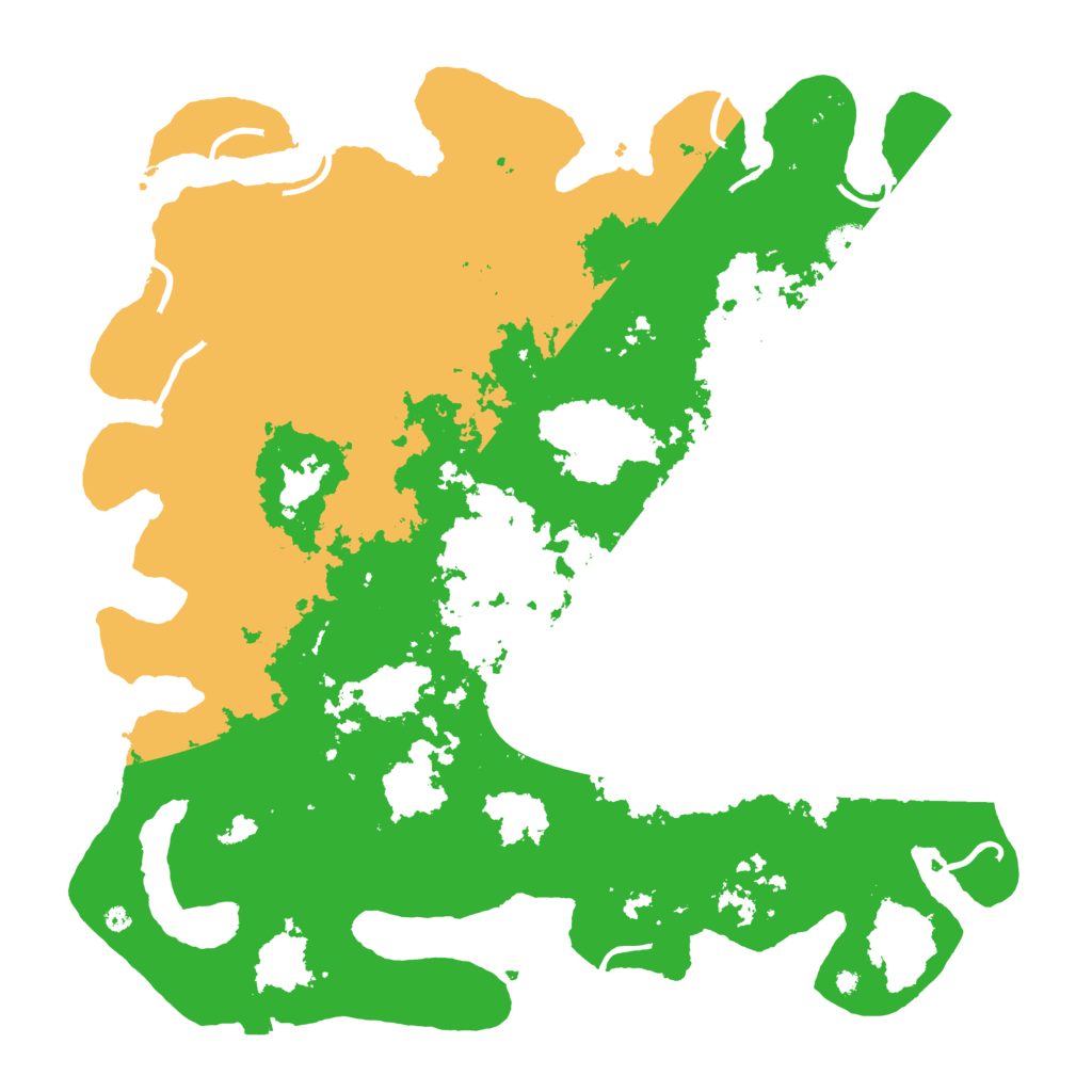 Biome Rust Map: Procedural Map, Size: 4500, Seed: 4027