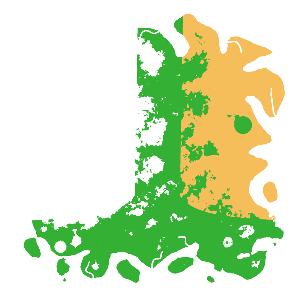 Biome Rust Map: Procedural Map, Size: 4500, Seed: 235497894