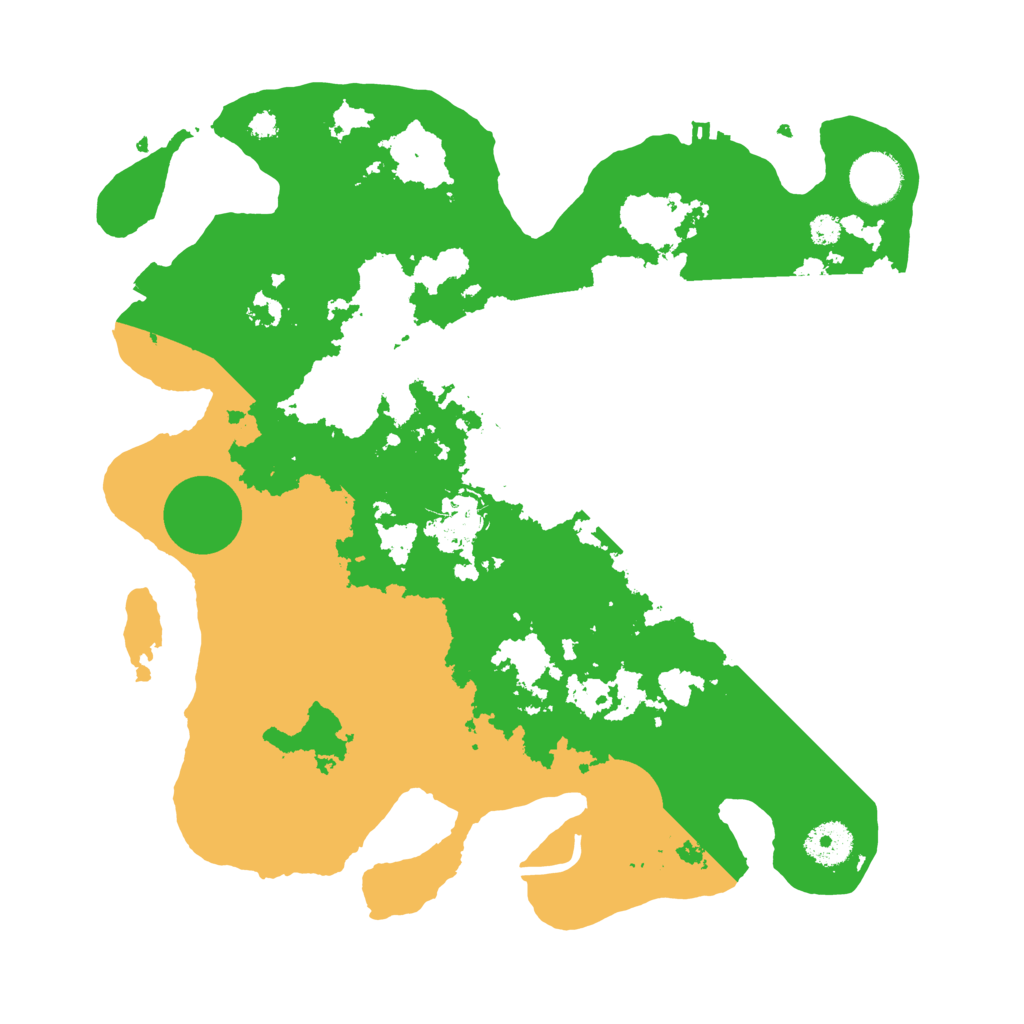 Biome Rust Map: Procedural Map, Size: 3450, Seed: 29975485