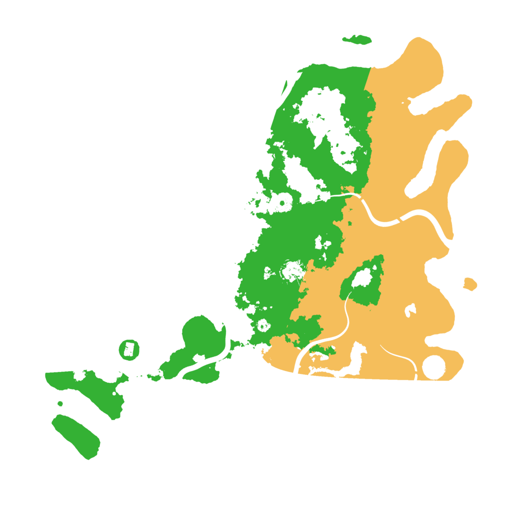 Biome Rust Map: Procedural Map, Size: 4000, Seed: 1764652751