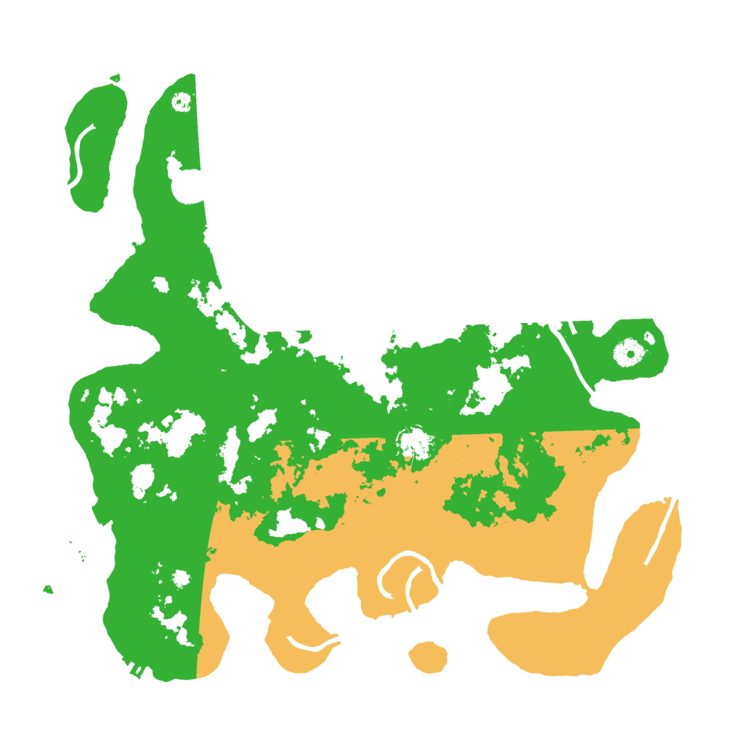 Biome Rust Map: Procedural Map, Size: 3800, Seed: 51938622