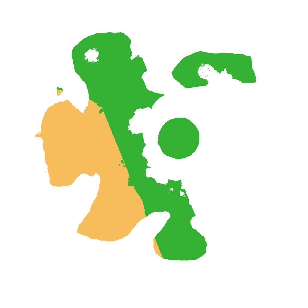 Biome Rust Map: Procedural Map, Size: 2000, Seed: 1593578624