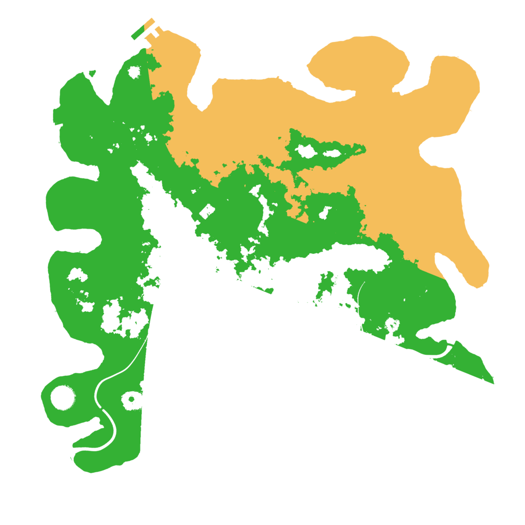 Biome Rust Map: Procedural Map, Size: 3800, Seed: 95885698