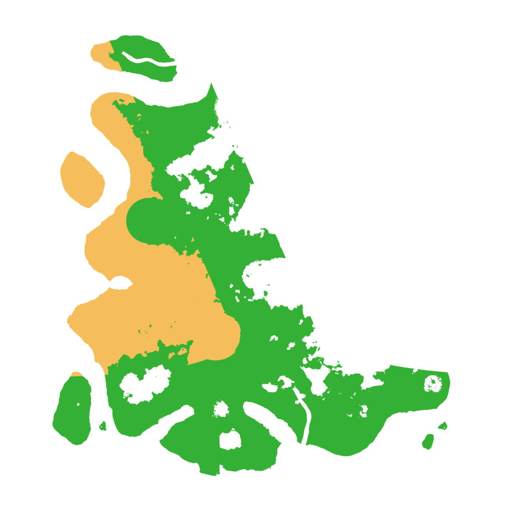 Biome Rust Map: Procedural Map, Size: 3000, Seed: 7735