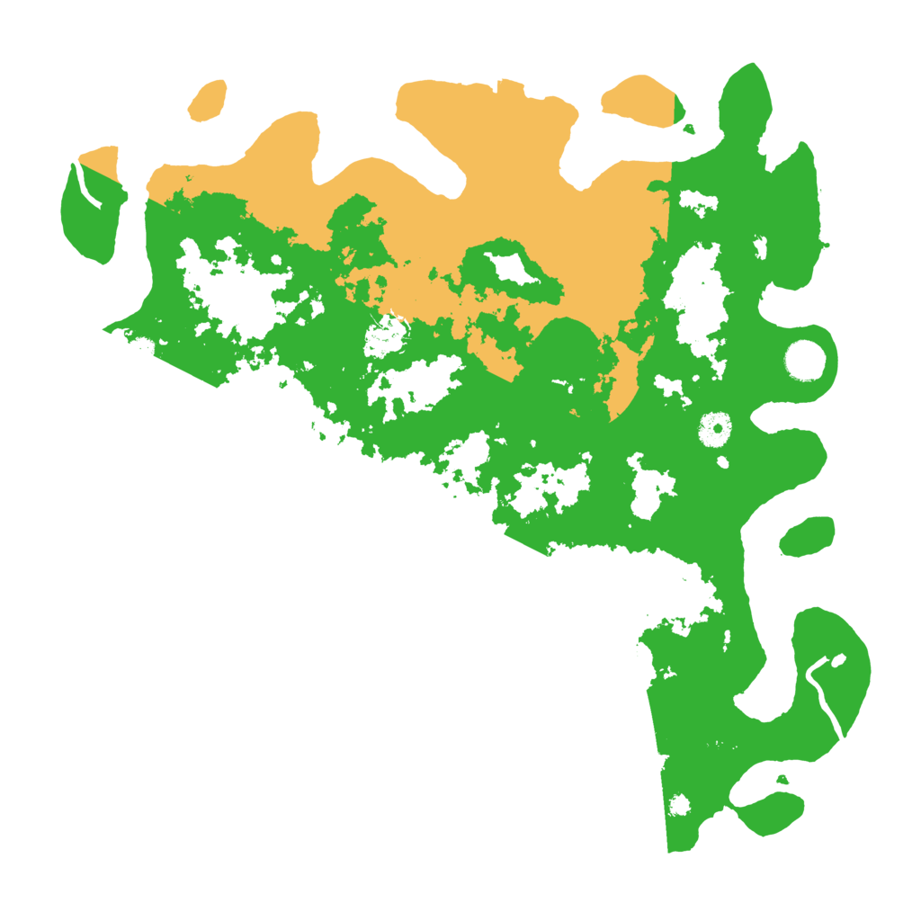 Biome Rust Map: Procedural Map, Size: 4000, Seed: 54945288