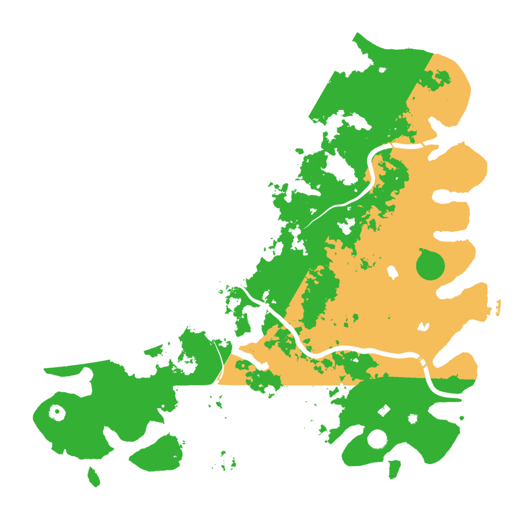 Biome Rust Map: Procedural Map, Size: 4730, Seed: 42000000