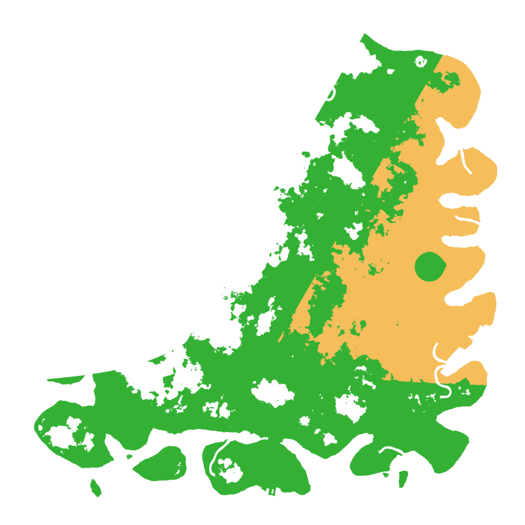 Biome Rust Map: Procedural Map, Size: 4730, Seed: 42000000