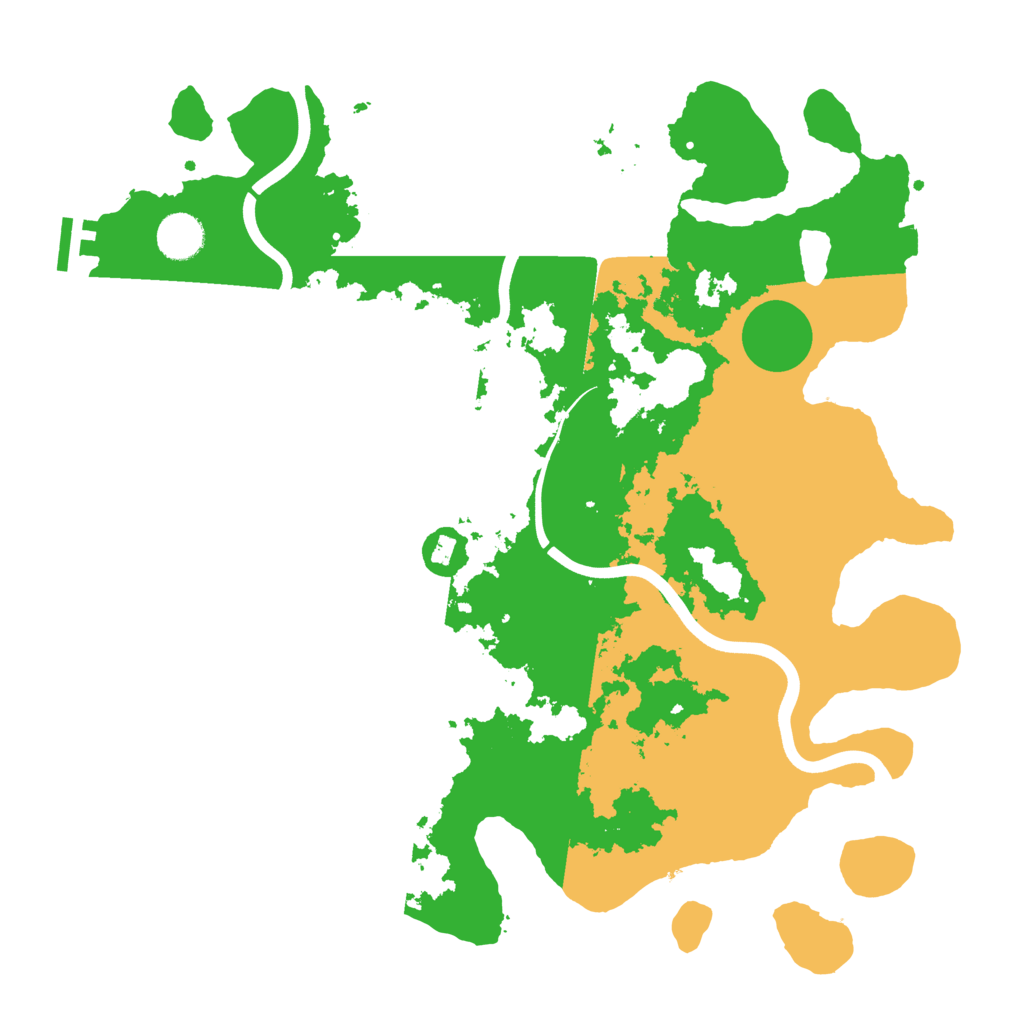 Biome Rust Map: Procedural Map, Size: 3850, Seed: 56378641