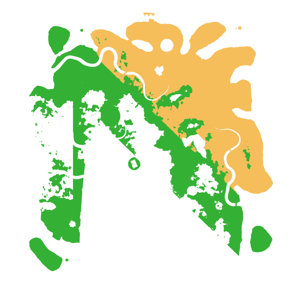Biome Rust Map: Procedural Map, Size: 4000, Seed: 33850823