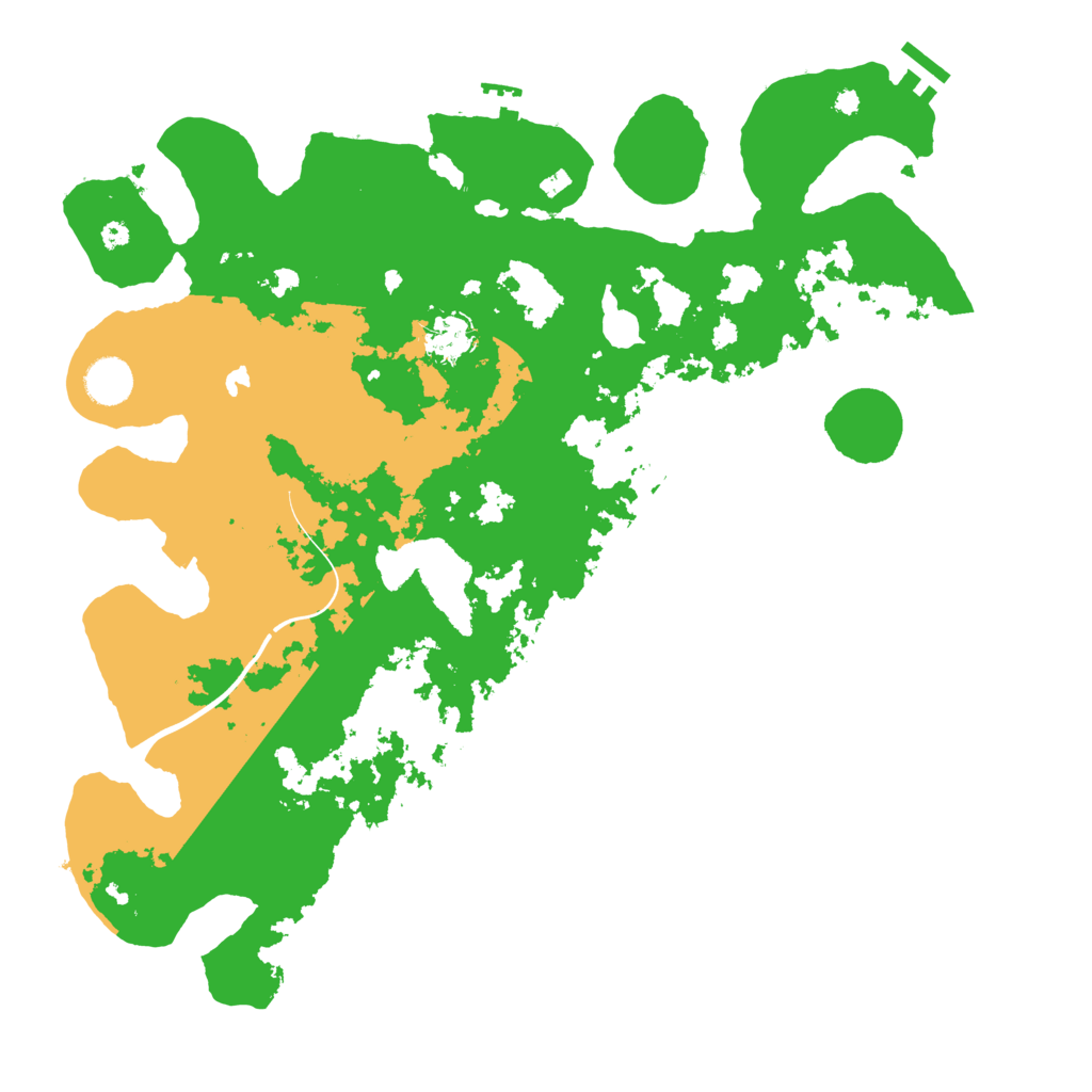 Biome Rust Map: Procedural Map, Size: 4000, Seed: 853300718