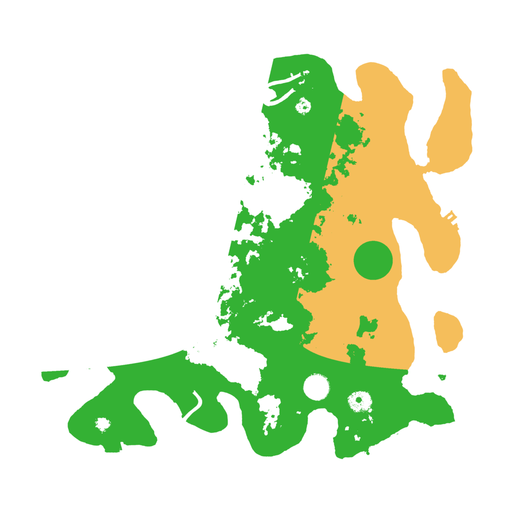 Biome Rust Map: Procedural Map, Size: 3450, Seed: 58666319