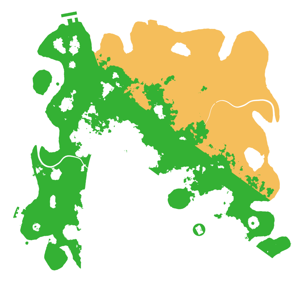 Biome Rust Map: Procedural Map, Size: 3900, Seed: 902125485